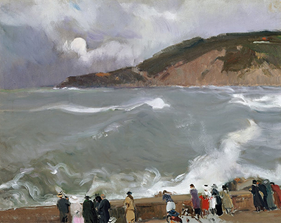 Breakwater, San SebastianJoaquin Sorolla